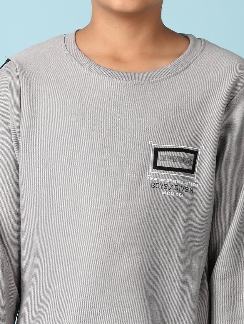 boys long sleeves tapered t-shirt - 21501768 - Standard Image - 5