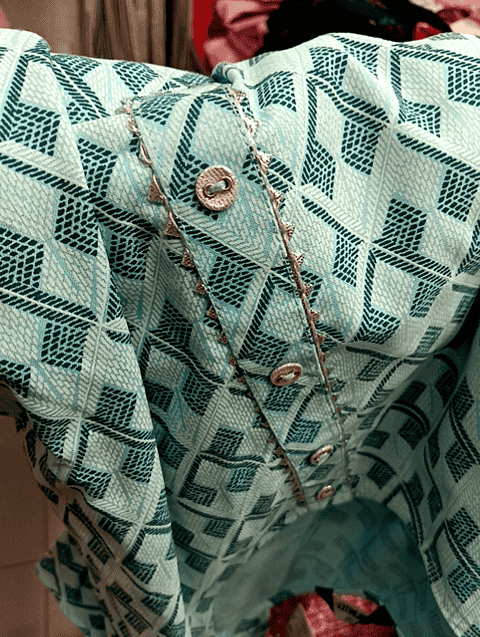 light blue rayon kurta - 21502278 -  Standard Image - 0