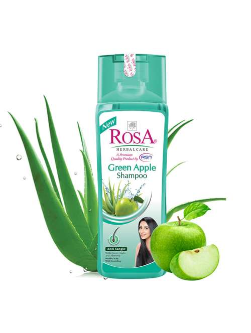 rosa green apple shampoo with amla, shikakai, reetha i natural & herbal ingredient i unisex -1000 ml - 21502359 - Standard Image - 0