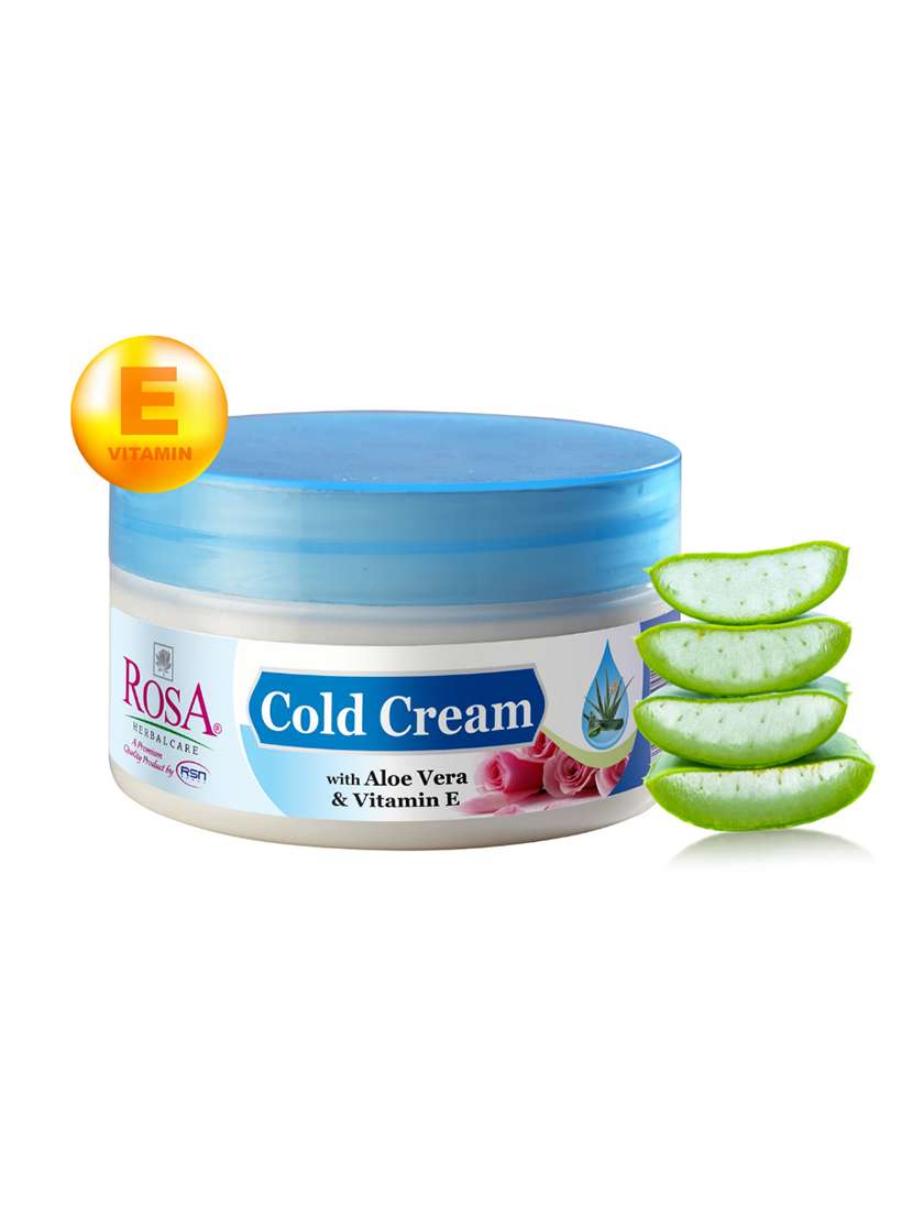 rosa cold cream with aloe vera and vitamin e l moisturizing and soothing