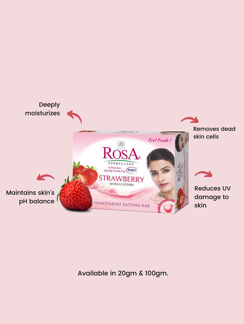 rosa transparent combo pack gel soap (buy 3- get 1 free - 21502375 -  Standard Image - 5