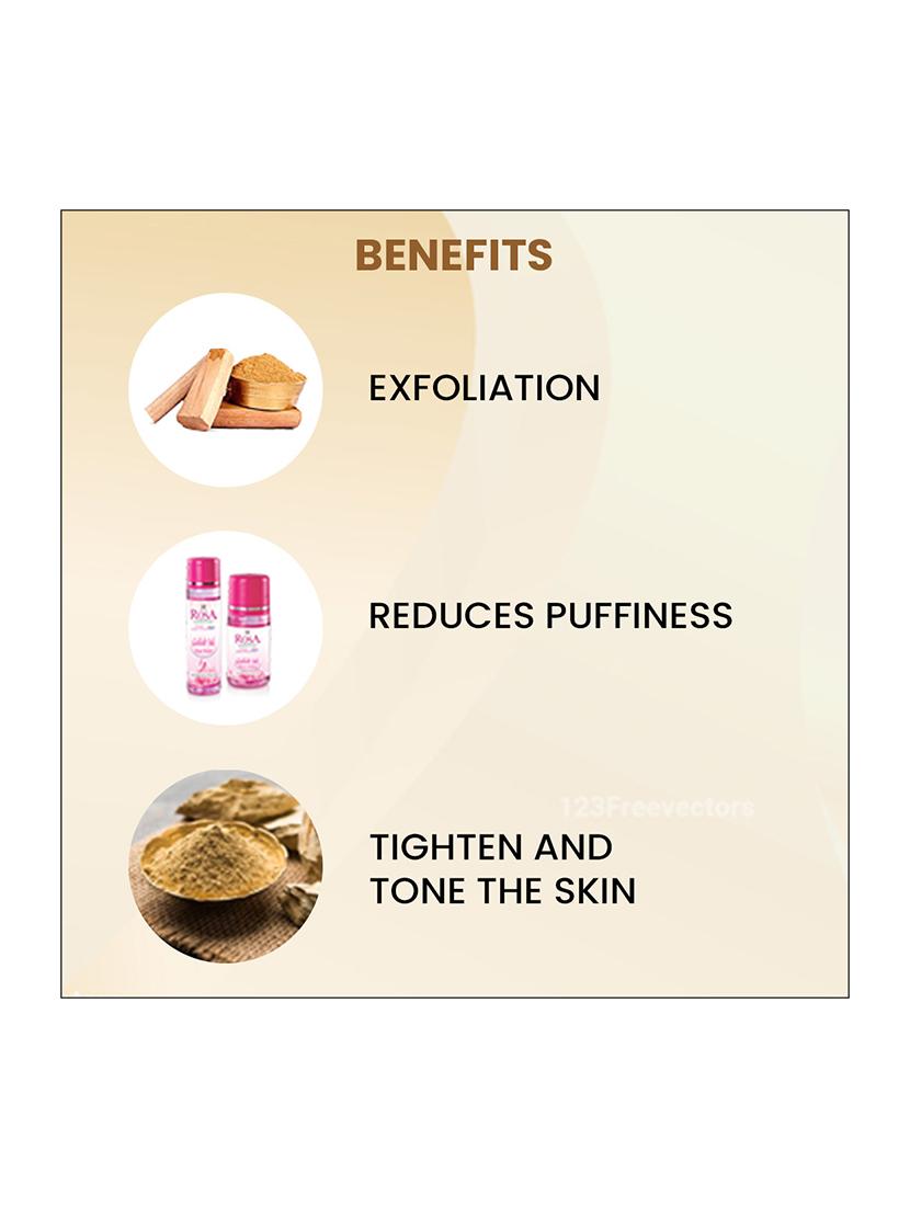 rosa sandal face pack for glowing skin i calming,acne - 21502406 - Standard Image - 3