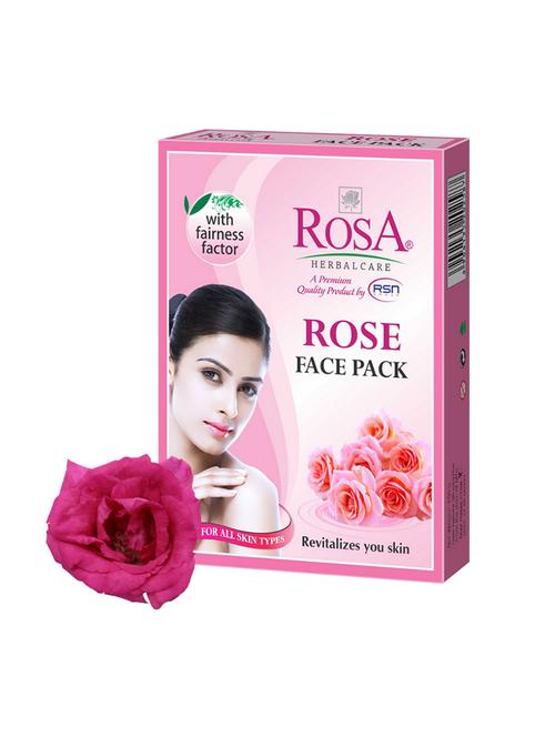 rosa rose face pack with sandal i glowing & tones up skin - 21502412 - Standard Image - 0