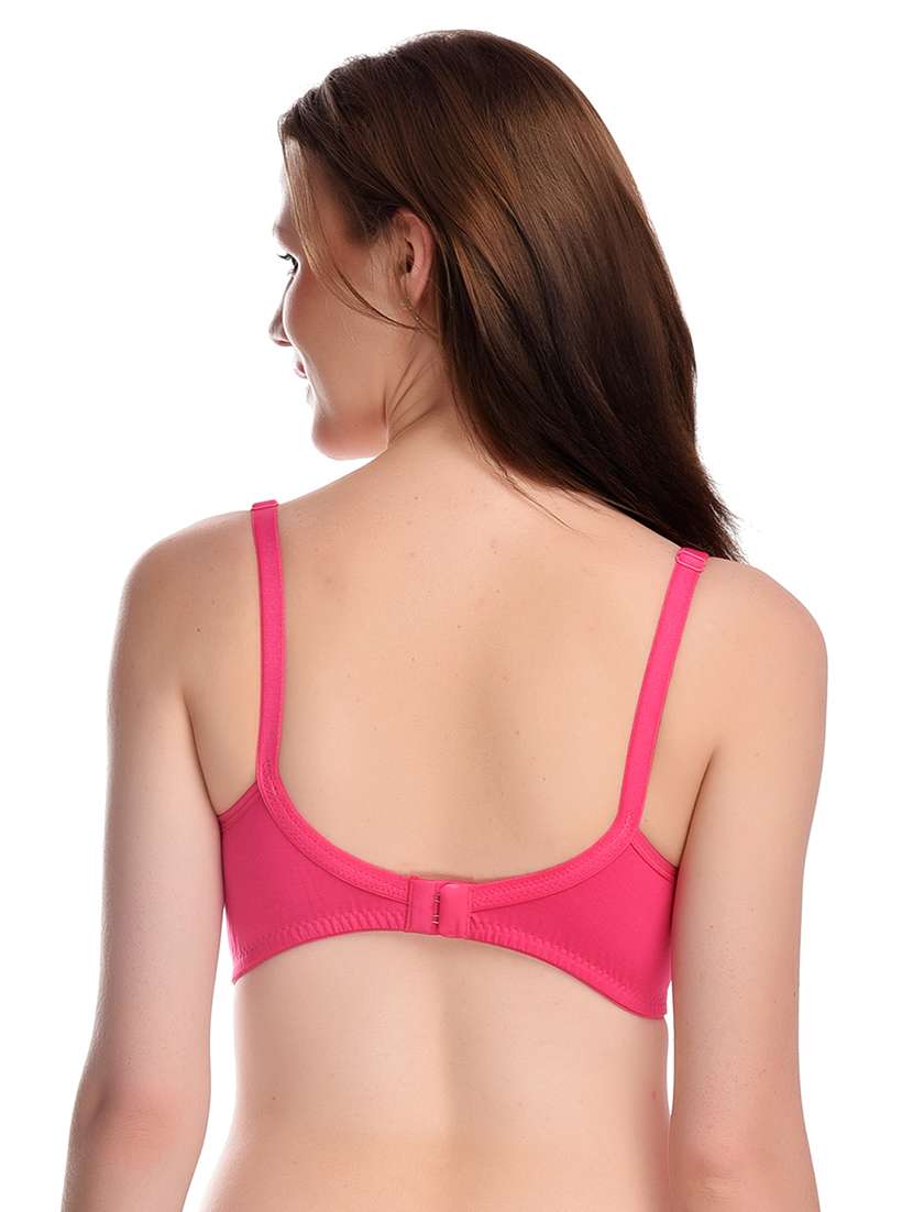 pack of 2 multi coloured hosiery t-shirt bra - 21502470 -  Standard Image - 3