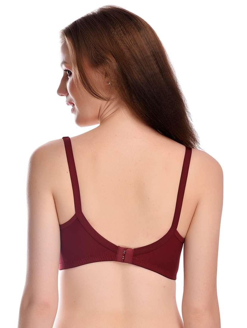 pack of 2 multi coloured hosiery t-shirt bra - 21502481 -  Standard Image - 3