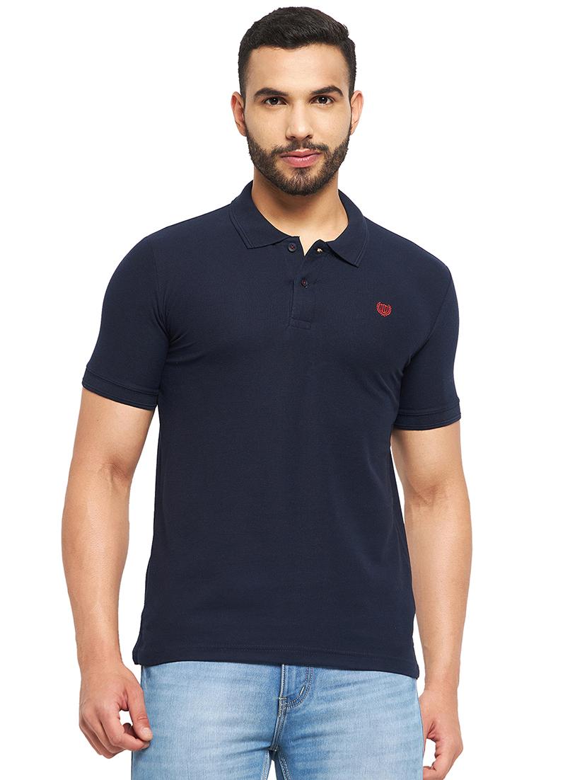 men round neck plain t-shirt