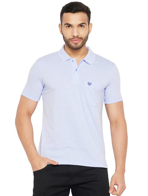men polo neck plain t-shirt - 21502588 -  Standard Image - 0