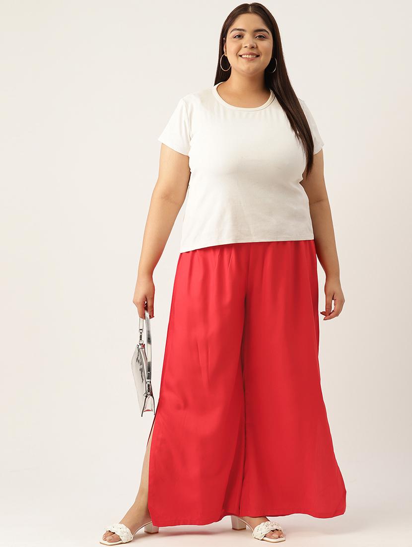 women plus size wide leg trouser - 21502805 - Standard Image - 3