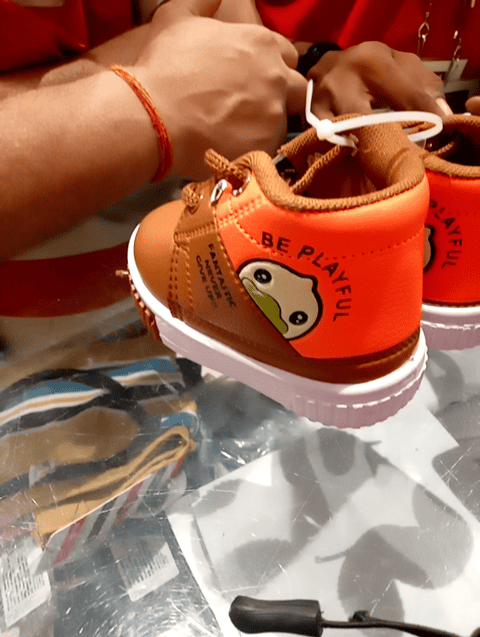 tan textile casual shoes - 21503444 -  Standard Image - 0