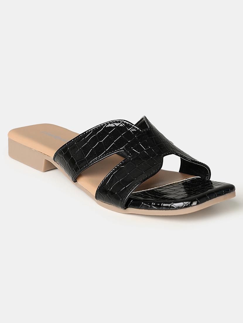 women black slip on sandal - 21503495 -  Zoom Image - 0