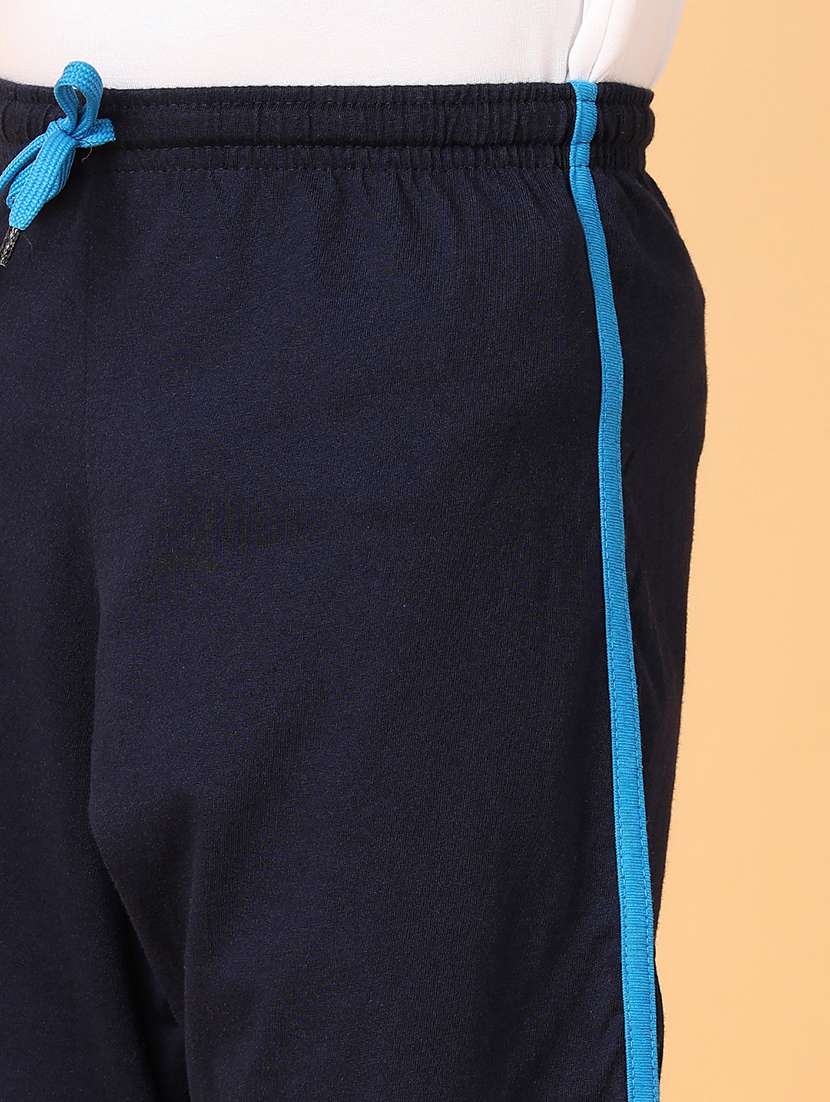 boys navy blue solid shorts - 21503508 - Standard Image - 5