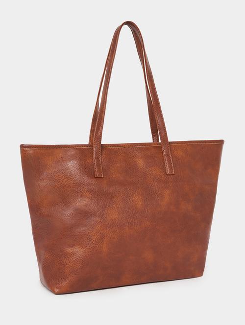 women brown pu handbag - 21503972 -  Standard Image - 0