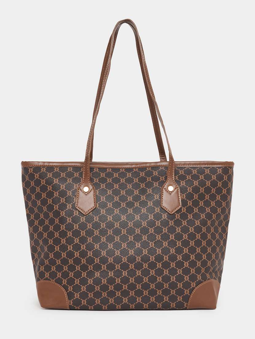 women brown pu handbag - 21503973 - Zoom Image - 0