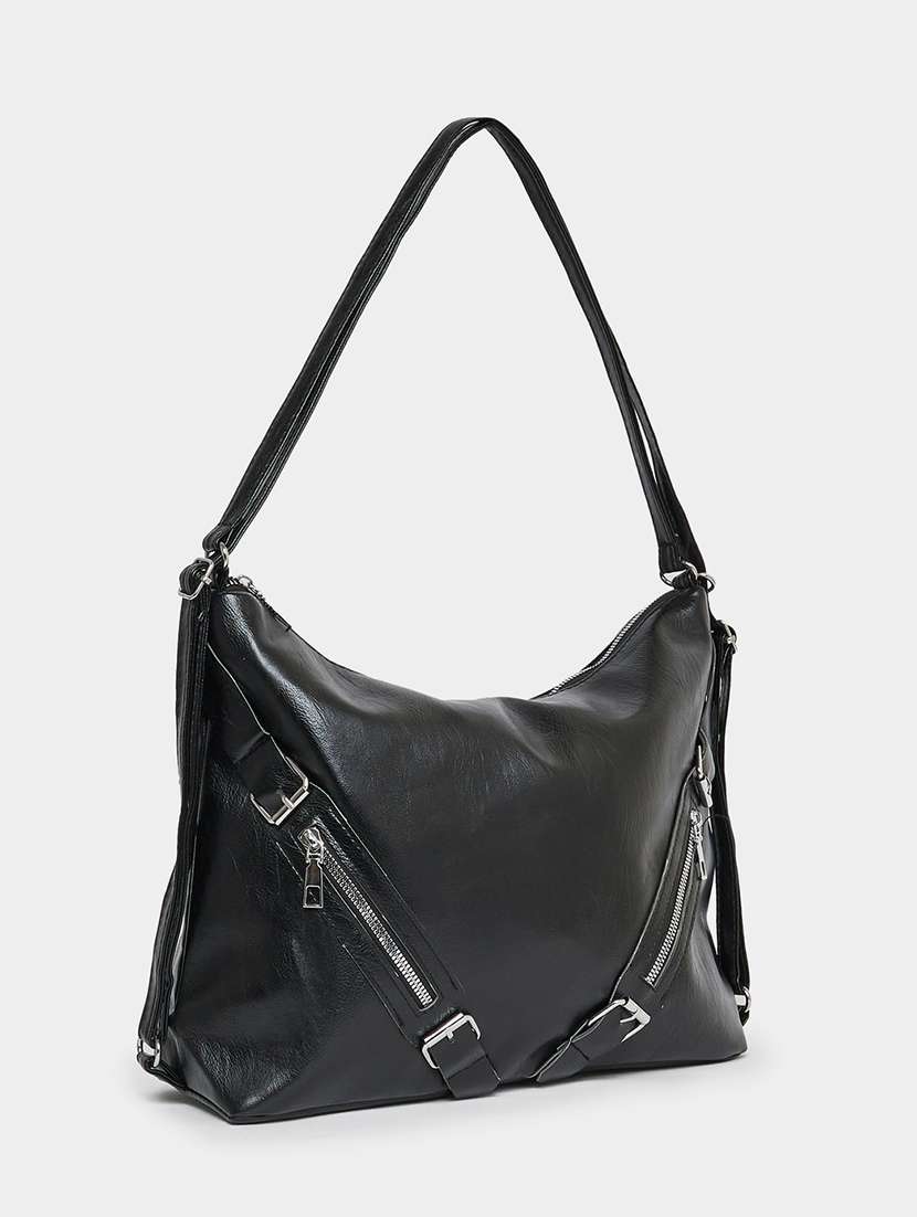 women black pu handbag - 21503974 - Zoom Image - 0