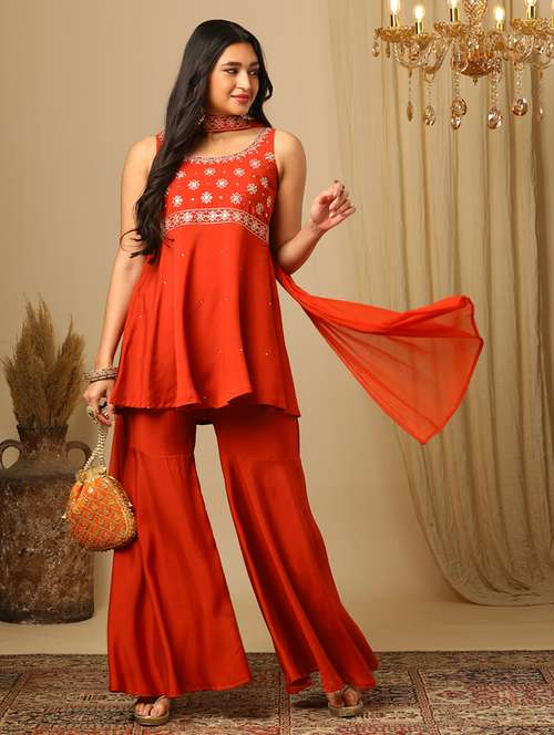 Kurta Sharara Set
