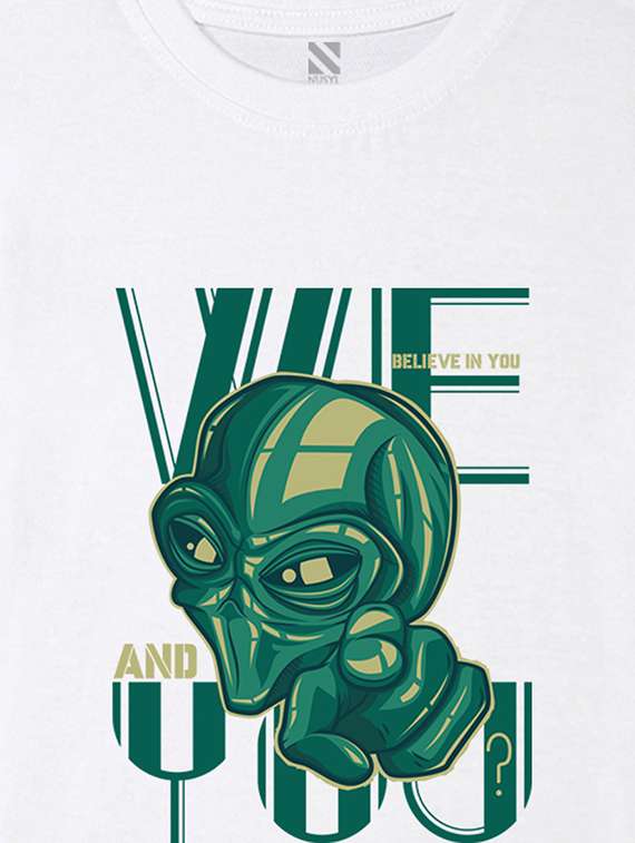 boys front print round neck t-shirt - 21504272 - Standard Image - 3