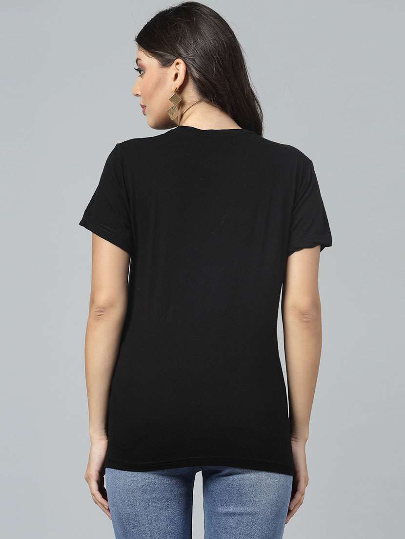 women embellished short sleeves t-shirt - 21504389 -  Standard Image - 3