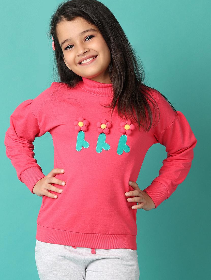 girls printed casual wear full length set - 21505506 - Standard Image - 3