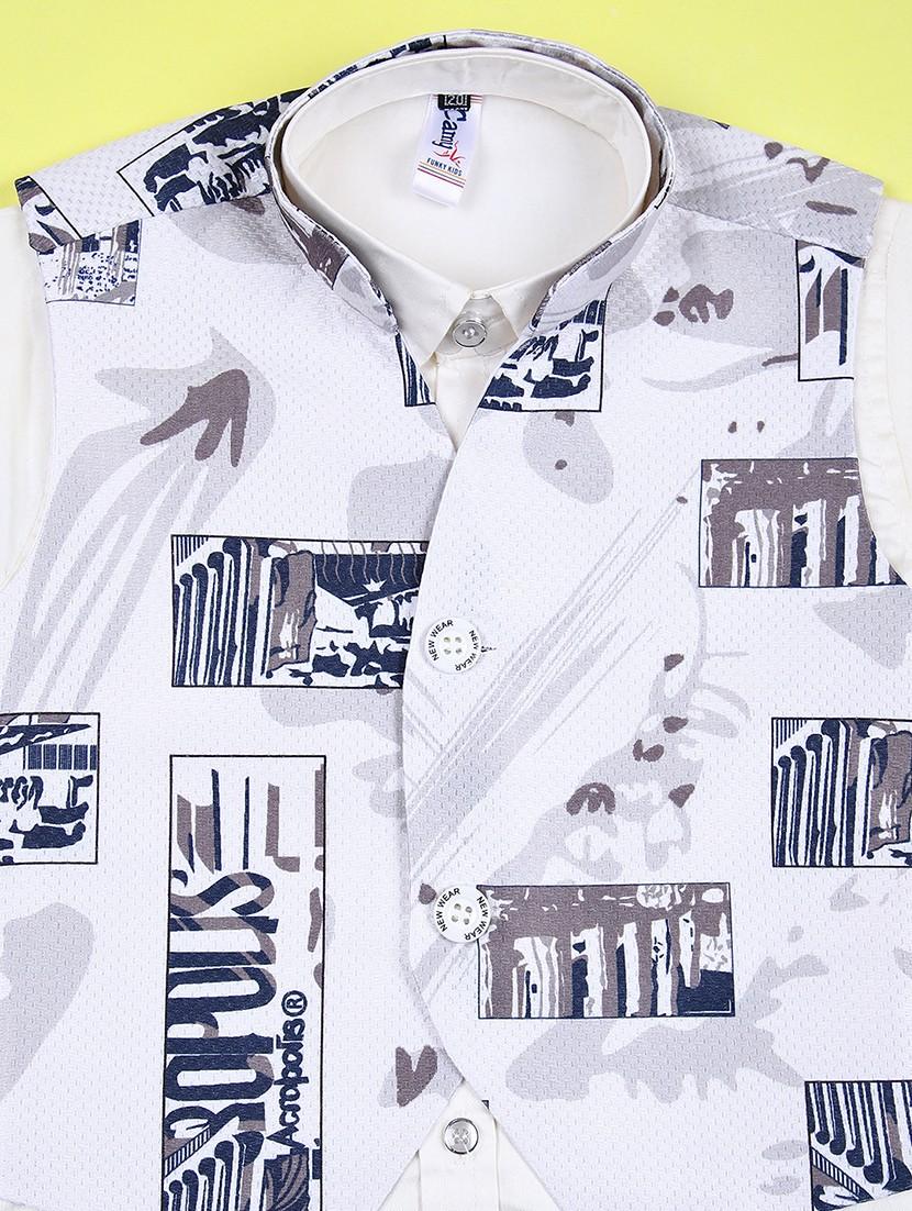 kids printed full length twin set - 21505530 - Standard Image - 3