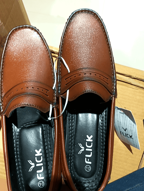 tan pu (polyurethane) shoes - 21505568 - Zoom Image - 0