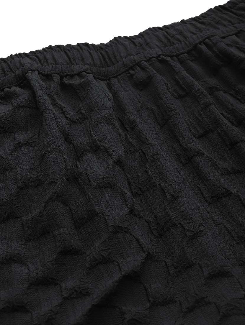 women black self design cargo pants - 21506867 - Standard Image - 5