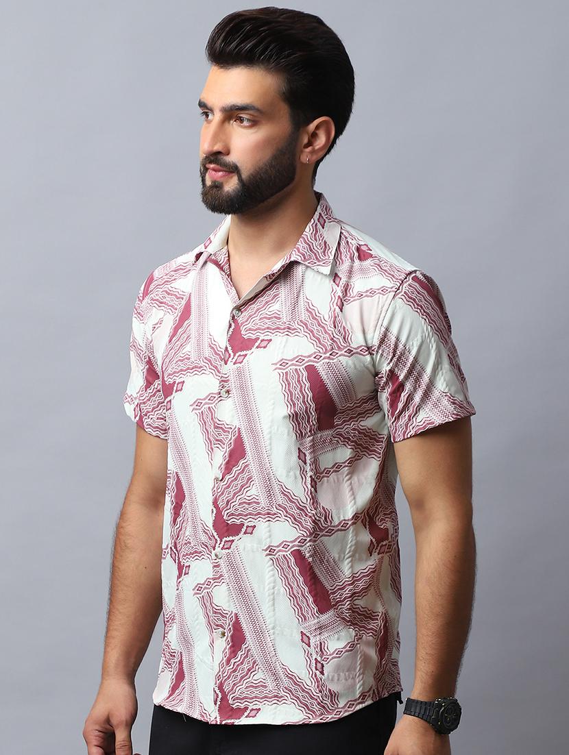 men white cotton casual shirt - 21506888 - Zoom Image - 0