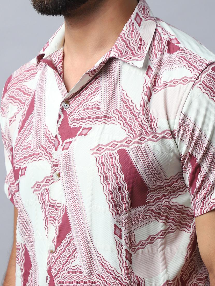 men white cotton casual shirt - 21506888 - Standard Image - 5