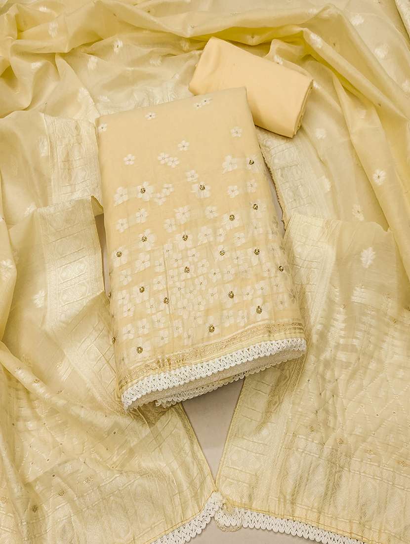 women embellished unstitched suit - 21507251 -  Zoom Image - 0