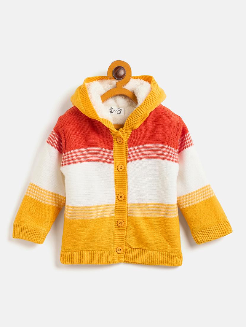 girls yellow cotton sweater - 21507472 - Zoom Image - 0