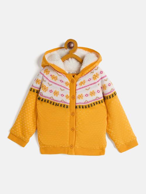 boys hooded self-designed sweater - 21507475 - Standard Image - 0