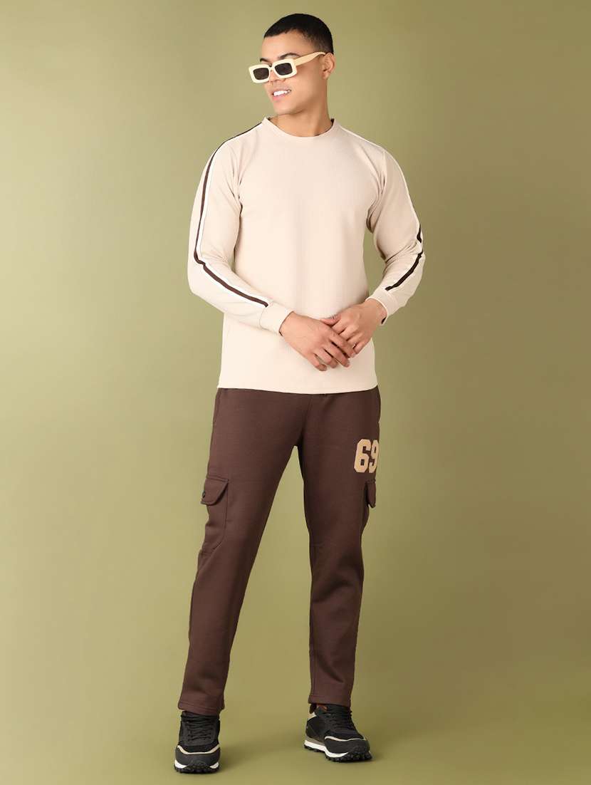 men solid long sleeve t-shirt - 21507656 -  Standard Image - 3