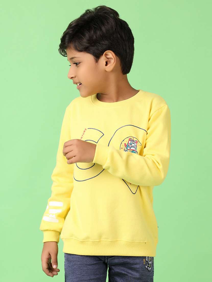 Boys Front Print Long Sleeve Sweatshirt - 21507659 -  Standard Image - 3