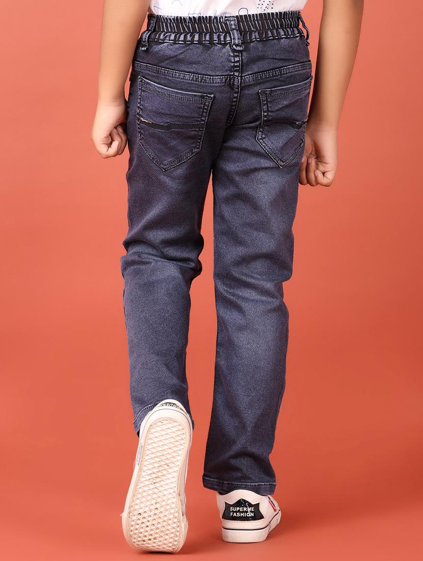boys blue solid jean - 21507682 - Standard Image - 3
