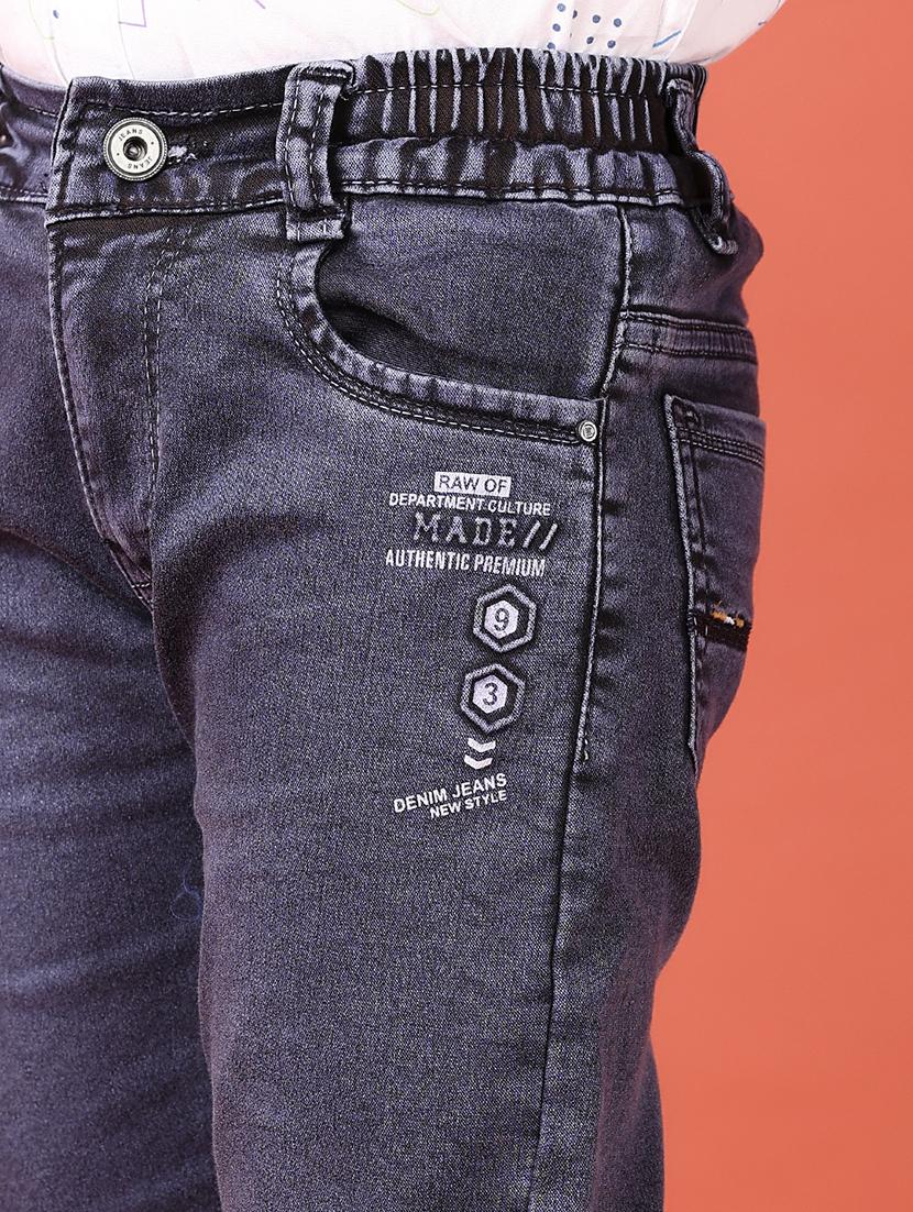 boys blue solid jean - 21507682 - Standard Image - 5