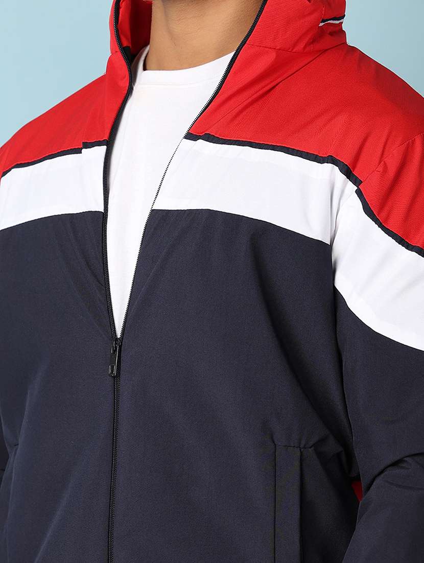 men color block bomber jacket - 21507697 -  Standard Image - 5
