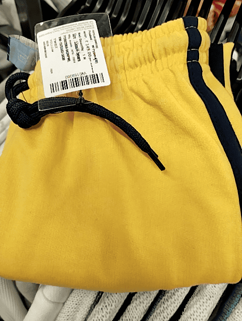 yellow spun fleece trouser - 21508393 - Standard Image - 0