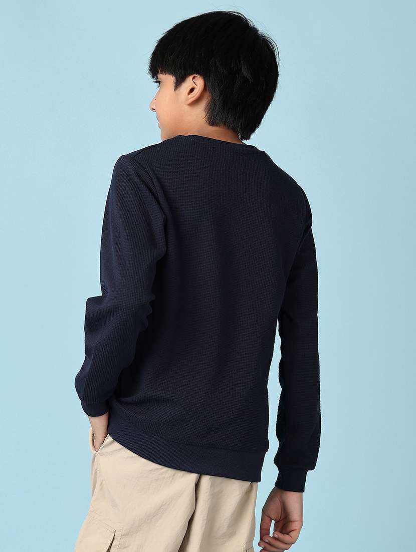 girls solid cotton long sleeve tee - 21508398 -  Standard Image - 3