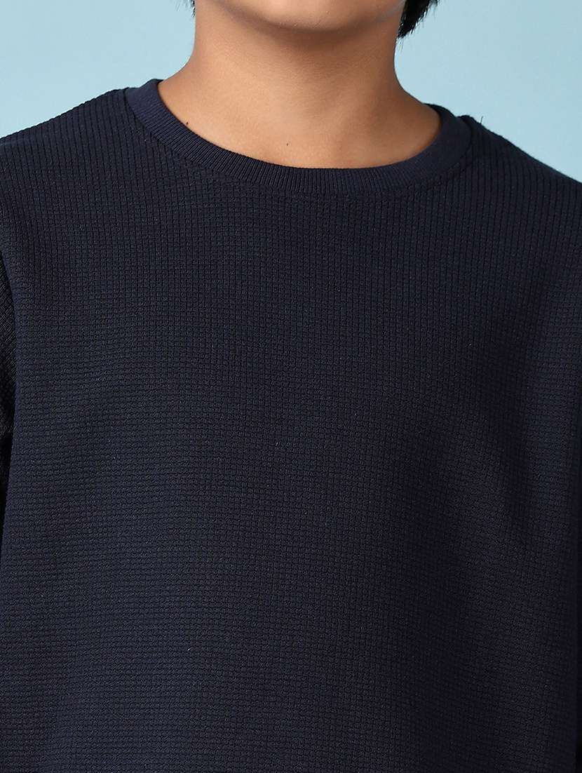 girls solid cotton long sleeve tee - 21508398 -  Standard Image - 5