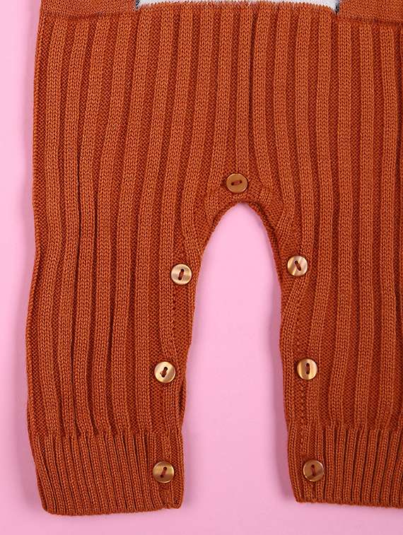 boys rust graphic long sleeve romper - 21508432 -  Standard Image - 3