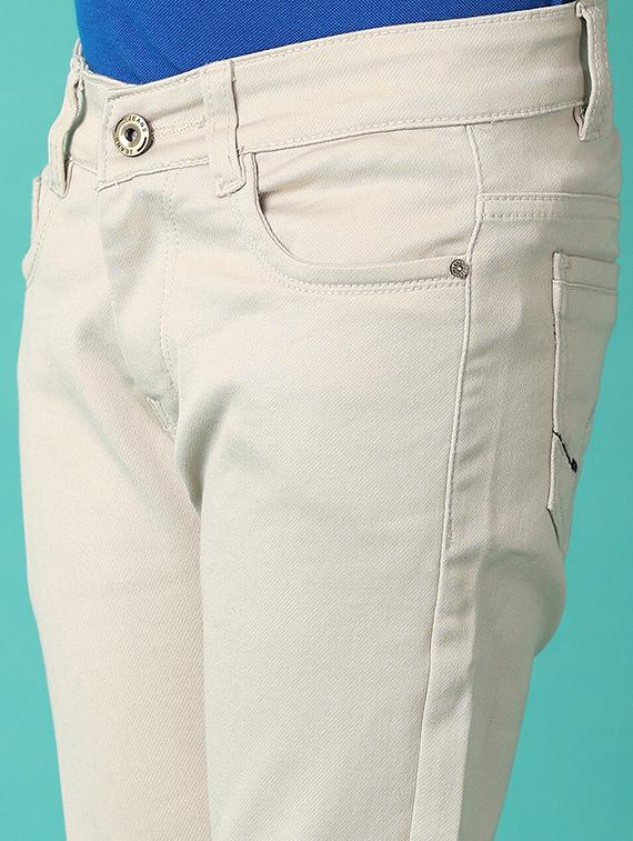 boys white plain jean - 21508447 - Standard Image - 5