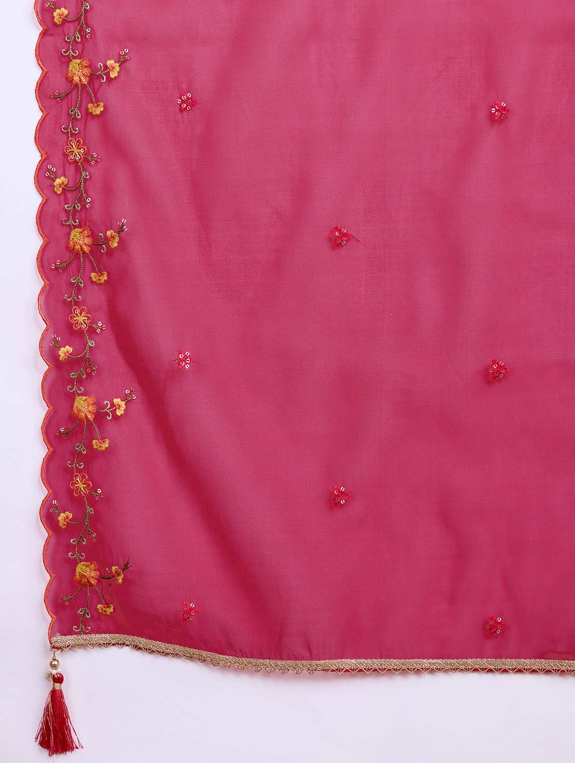 women embroidered dhoti kurta set with dupatta - 21508885 -  Standard Image - 5