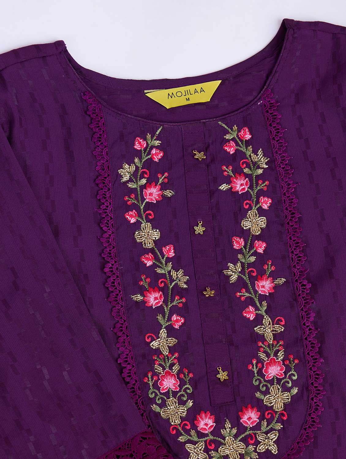 women embroidered kurta salwar set with dupatta - 21508905 -  Standard Image - 5