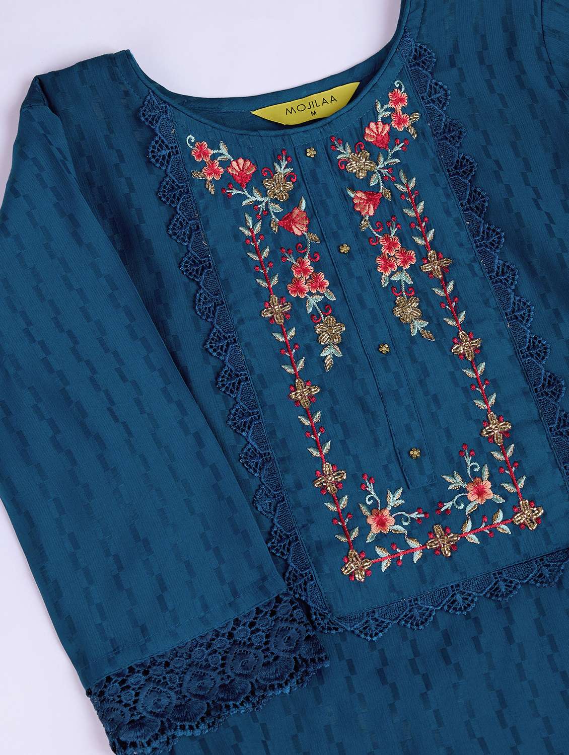 women embroidered kurta salwar set with dupatta - 21508920 -  Standard Image - 3