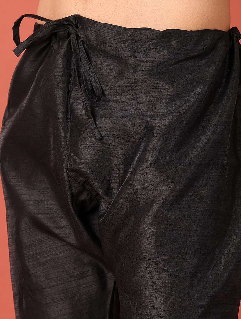 men sequin work kurta pyjama ethnic wear set - 21508981 -  Standard Image - 5