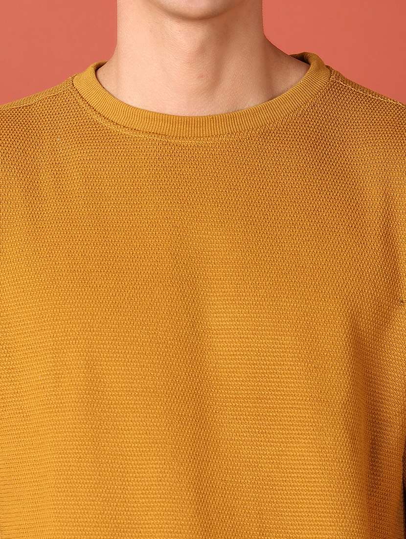 men long sleeves plain sweatshirt - 21509078 -  Standard Image - 5