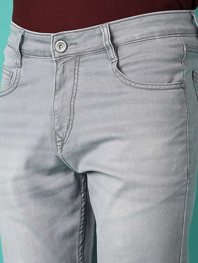 men mid rise plain jeans - 21509093 -  Standard Image - 5