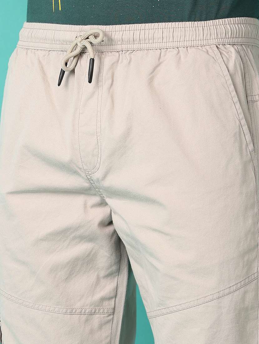 men mid-rise solid jogger - 21509102 -  Standard Image - 5