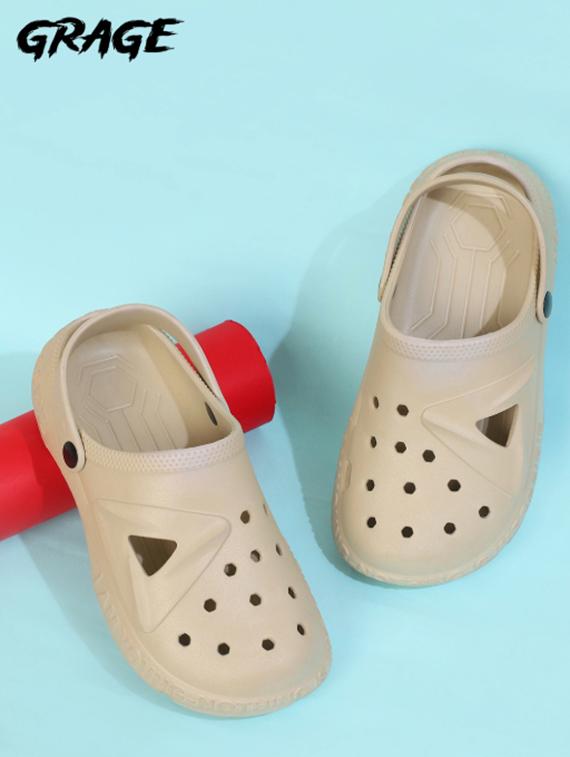men beige slip on clog - 21509409 - Zoom Image - 0