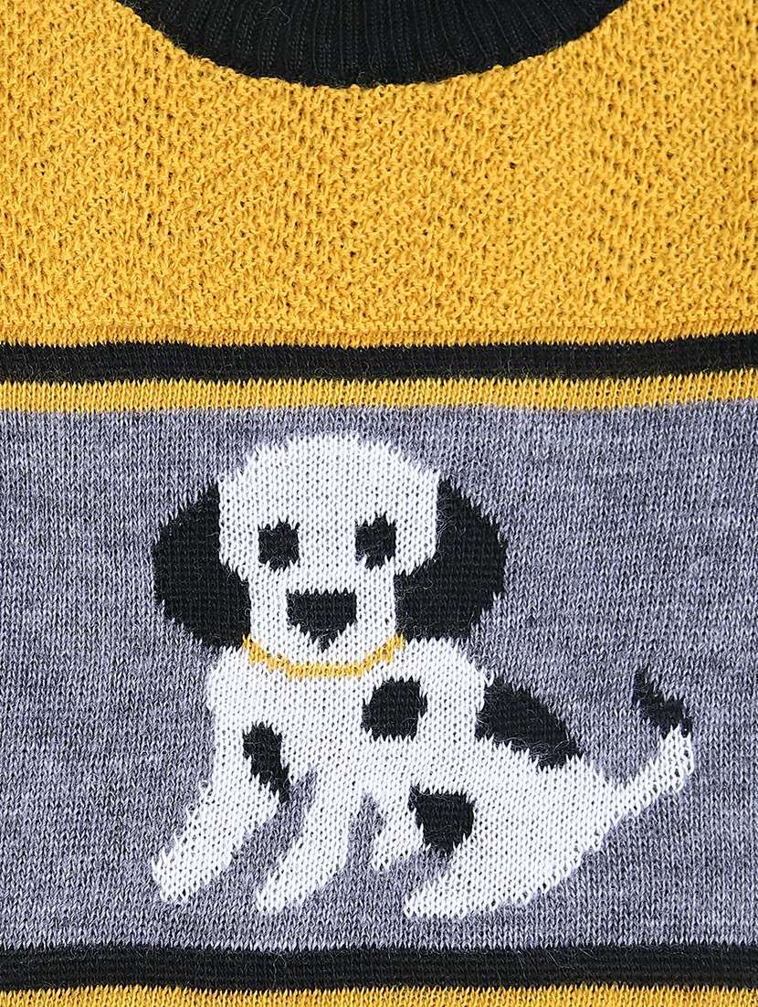 boys acrylic long sleeve sweater - 21509988 -  Standard Image - 3