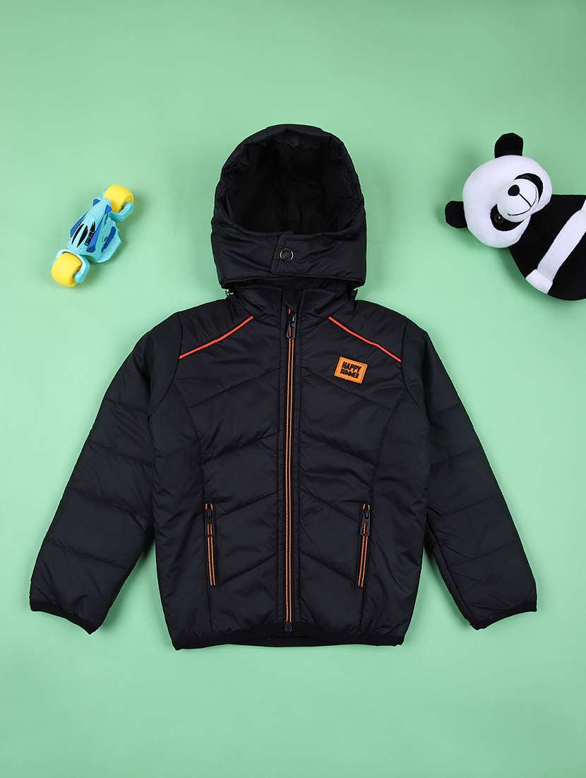 boys solid long sleeve bomber jacket - 21509994 -  Zoom Image - 0